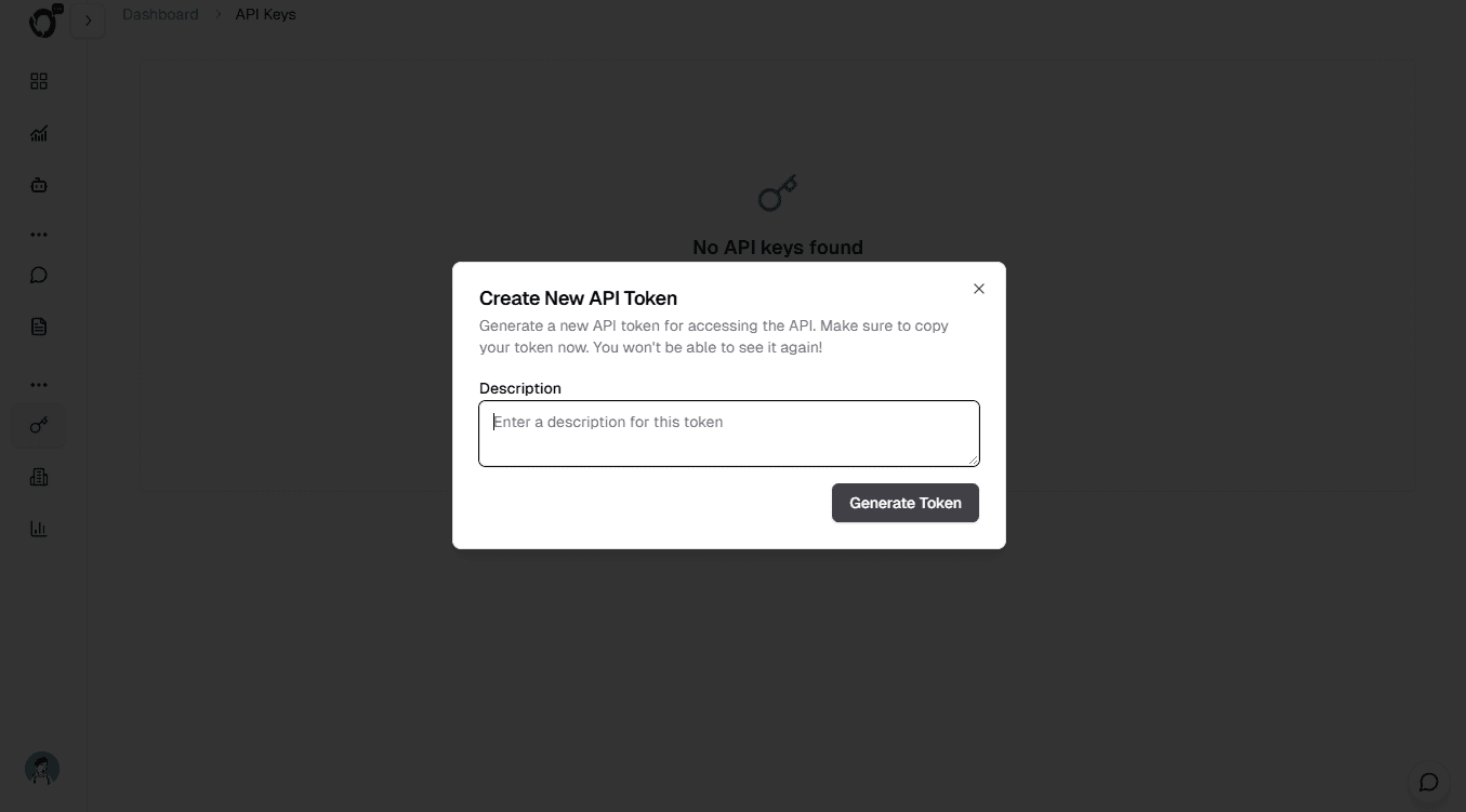 API Key Step 2