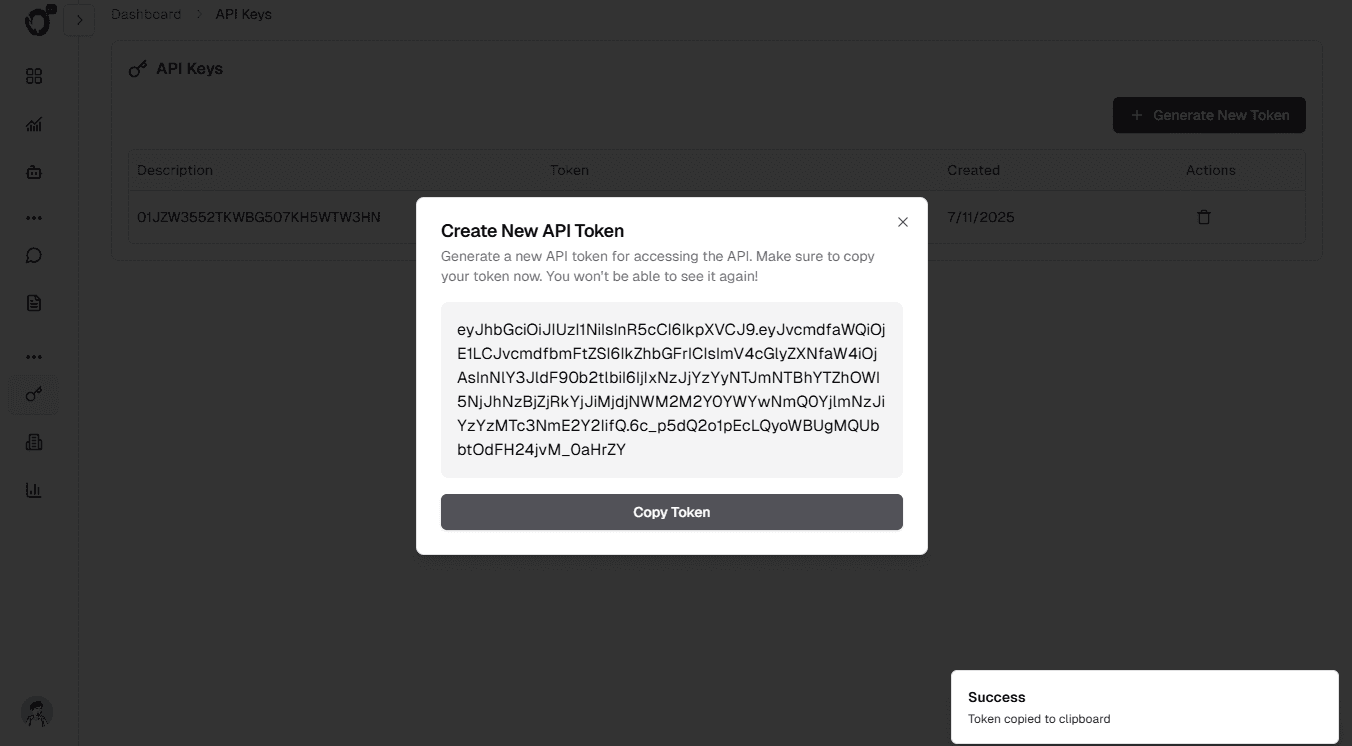 API Key Step 3